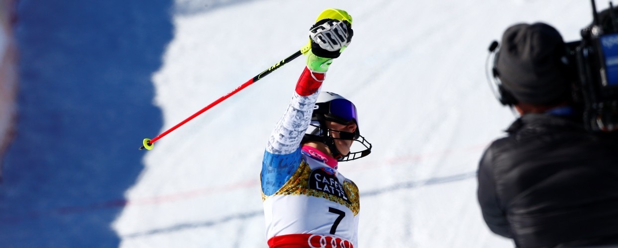 Венди Хольденер стала чемпионкой мира 2017 года в альпийской комбинации