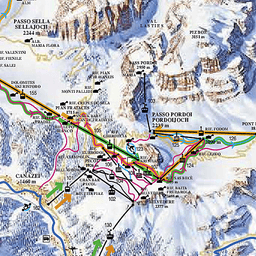 Горнолыжный маршрут Sellaronda