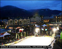 World Skiing Invitational. Salomon Big Air