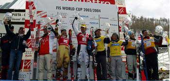 Календарь соревнований на Кубок мира по горным лыжам сезона 2004/2005