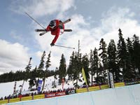 Salomon Super Pipe, Whistler. : skiingmag.com/Jordan Junck