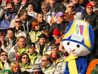 Бормио 2005. Стартует слалом-гигант у женщин