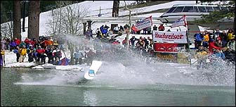 Снег в Северном полушарии. Скво-Вэлли проводит "Lake Cushing Classic"