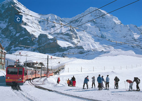 Кляйне Шейдегг. Айгер и Мёнх