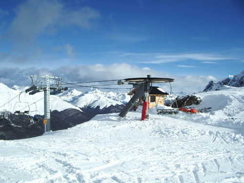 Cerro Castor. Telesilla del Filo.   +870