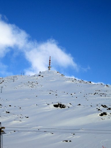 А вот и вершина - 1006 метров
