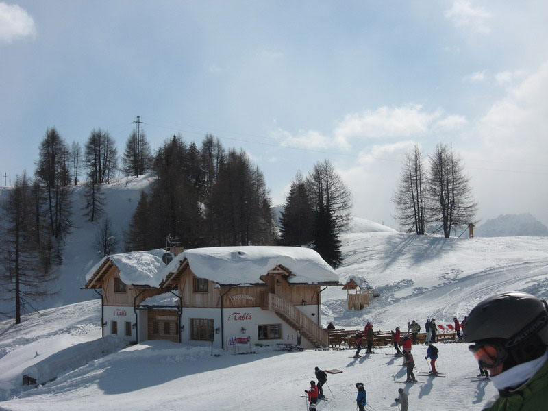 Кафе в Альта Бадии