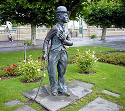 Веве. Памятник Чарли Чаплину