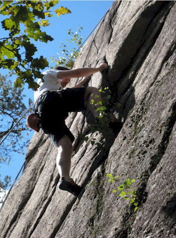 free climbing