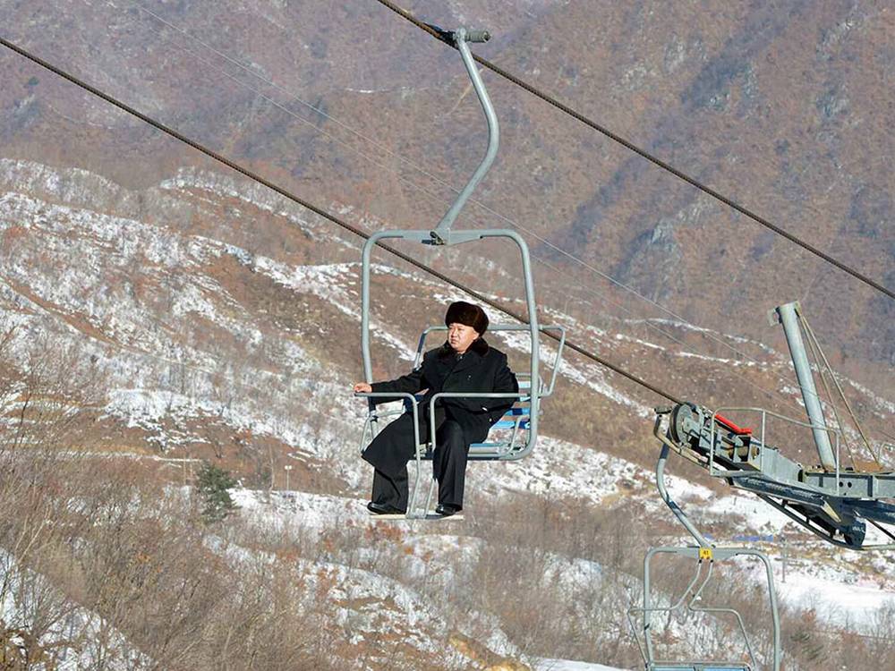 Северная корея горнолыжный курорт