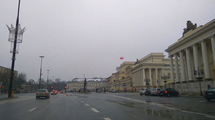 Дворец правительственной комиссии и казначейства. Варашава, Польша.