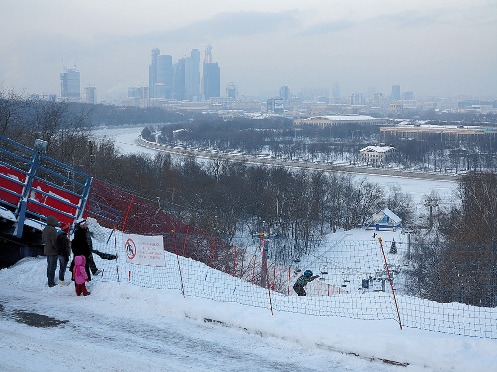 Горка на воробьевых горах