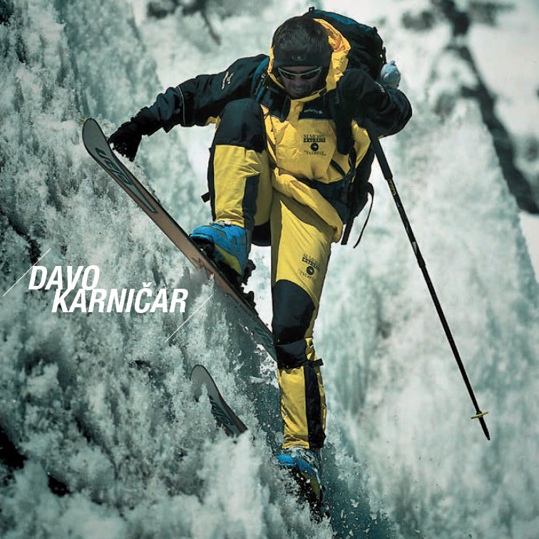 Даво Карничар – первый человек, который спустился с вершины Эвереста на лыжах