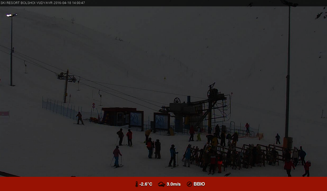 Вудъявр горнолыжный курорт веб камеры