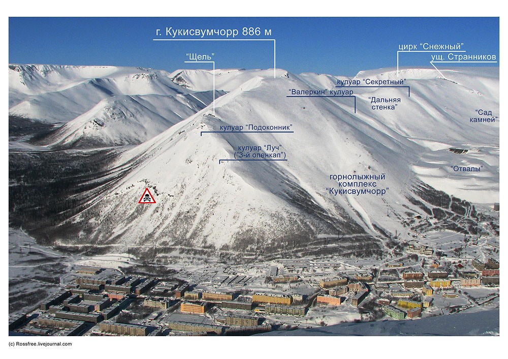 Кукисвумчорр карта трасс