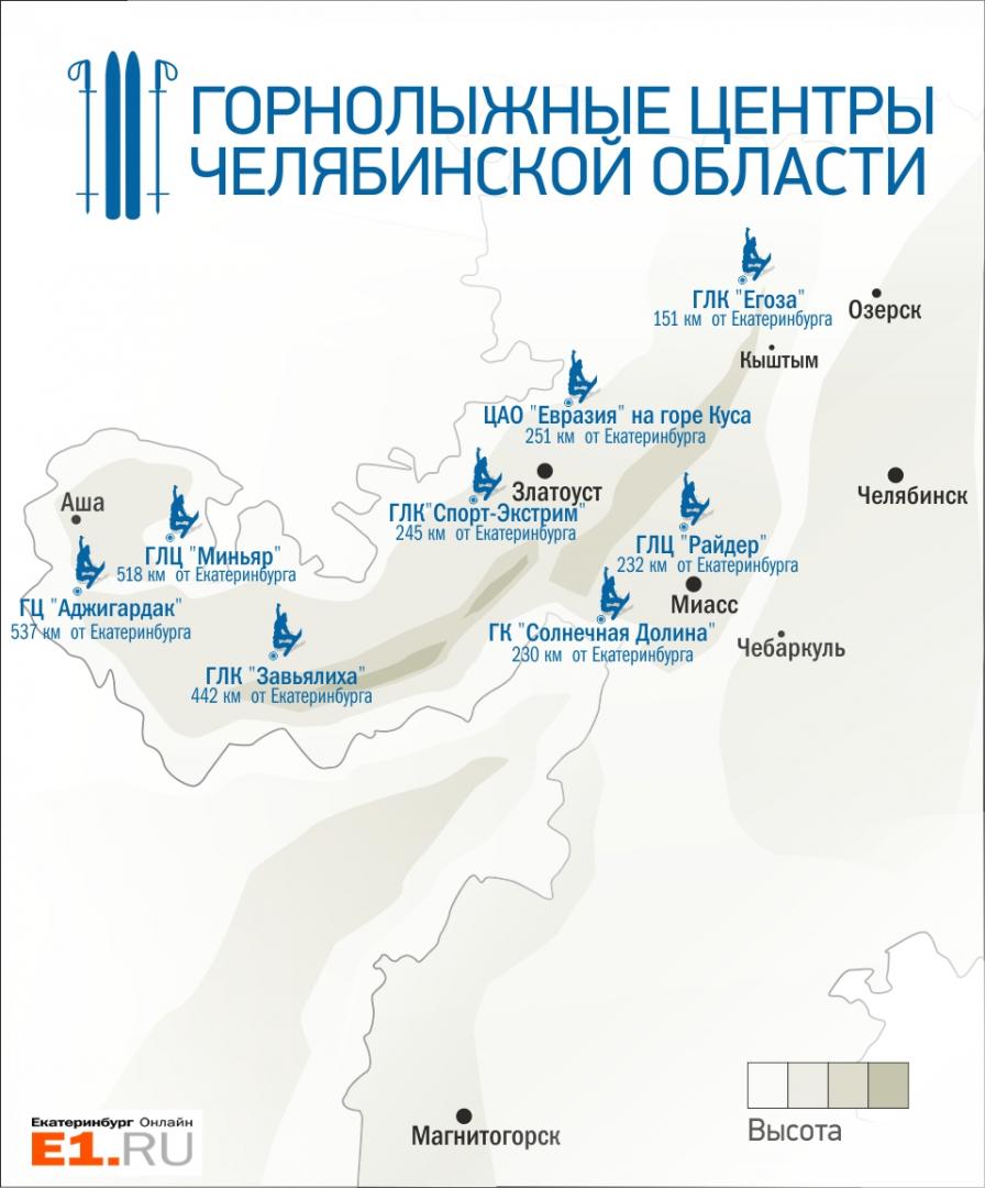 горнолыжный курорт в челябинской области