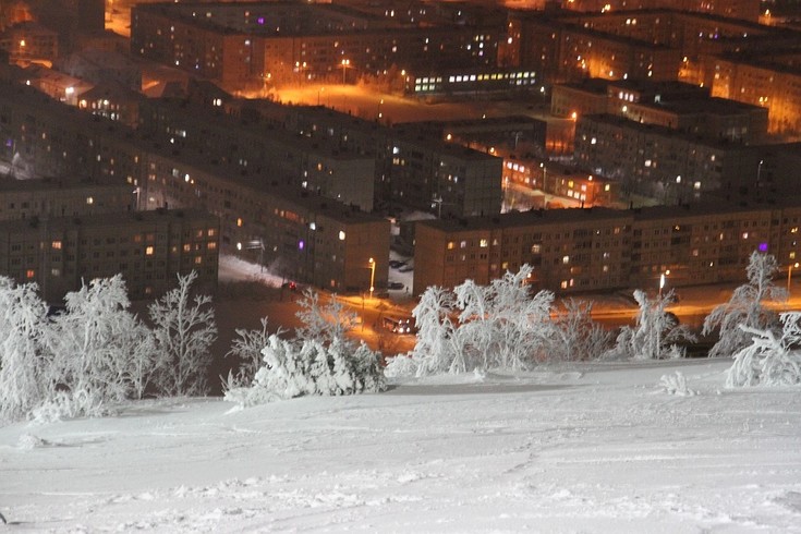 Кировск зимой фото