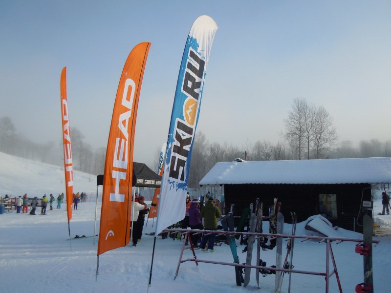 Ski r. Тягачева горнолыжный курорт гонка героев.