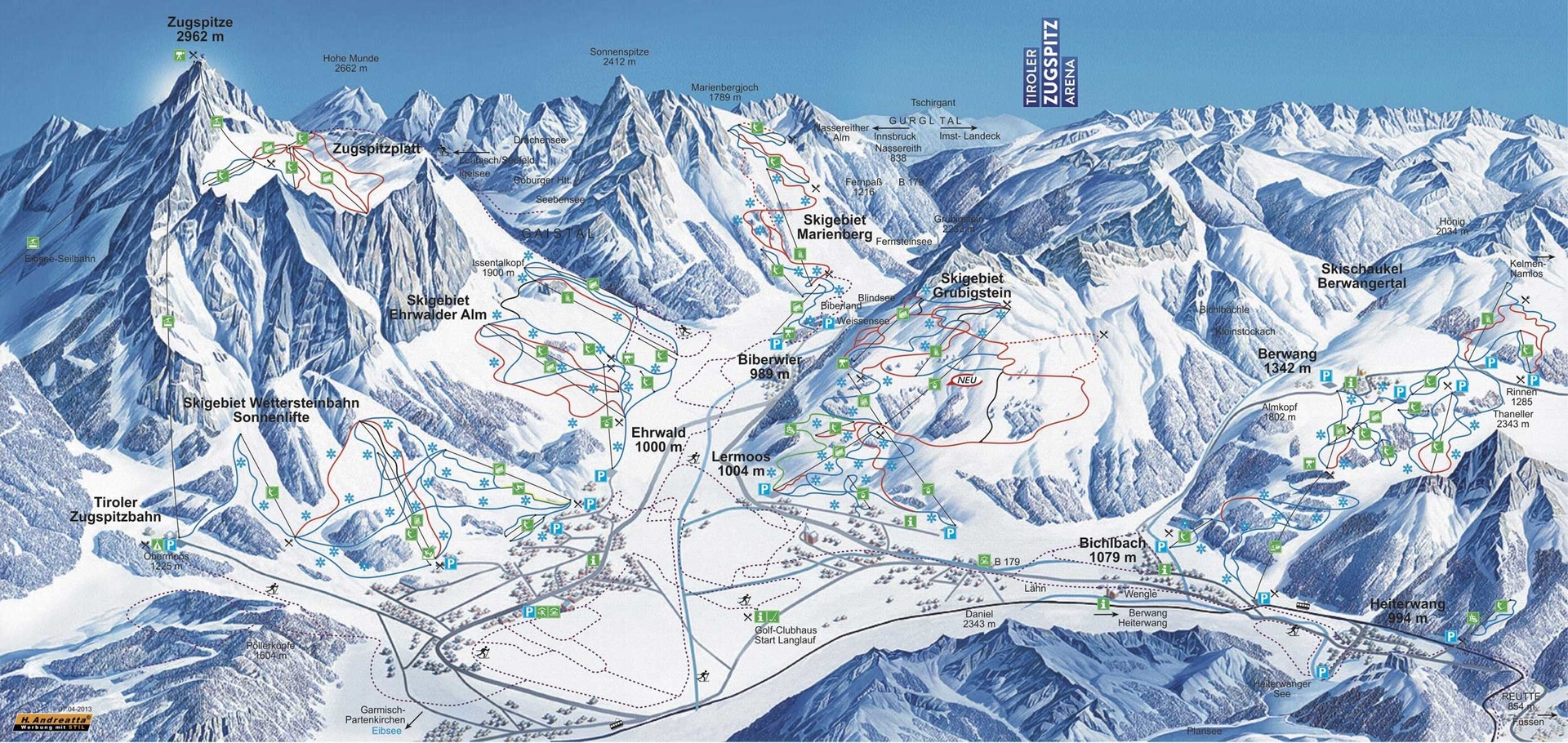 15 лучших горнолыжных курортов в Альпах для начинающих 