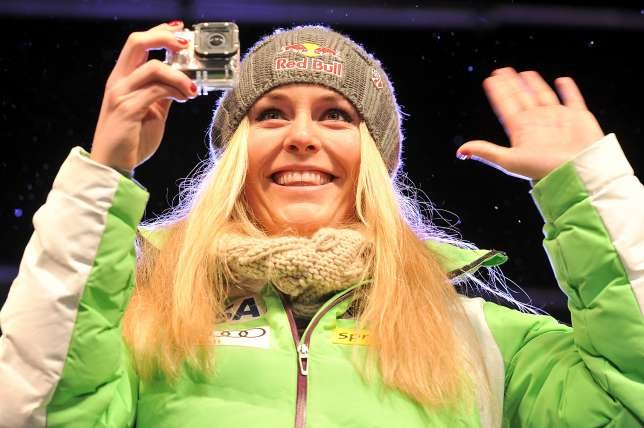Трон олимпиада зимняя Lindsey Vonn